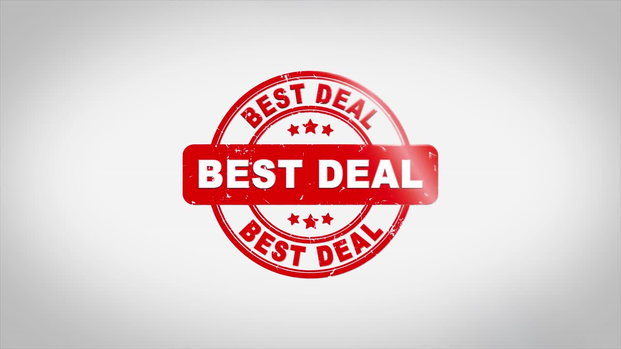 Bestes Angebot Stempel