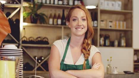 Barista-cafe-wine-bar-portrait-pretty-woman