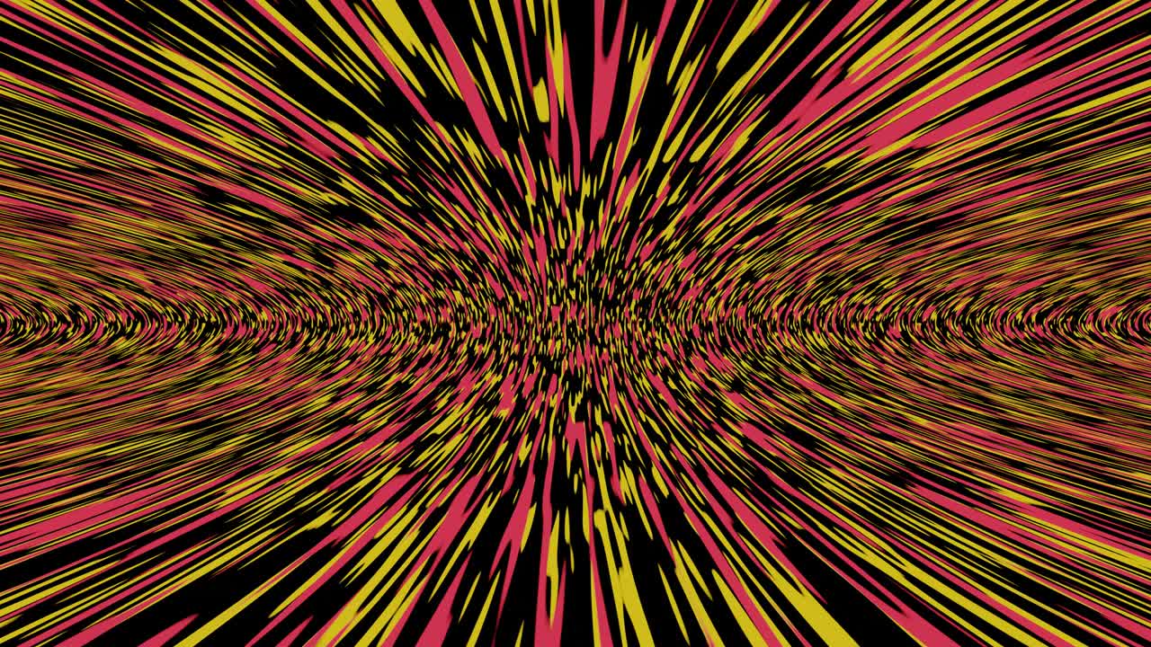 Travel though this science fiction wormhole at warp speed stock video