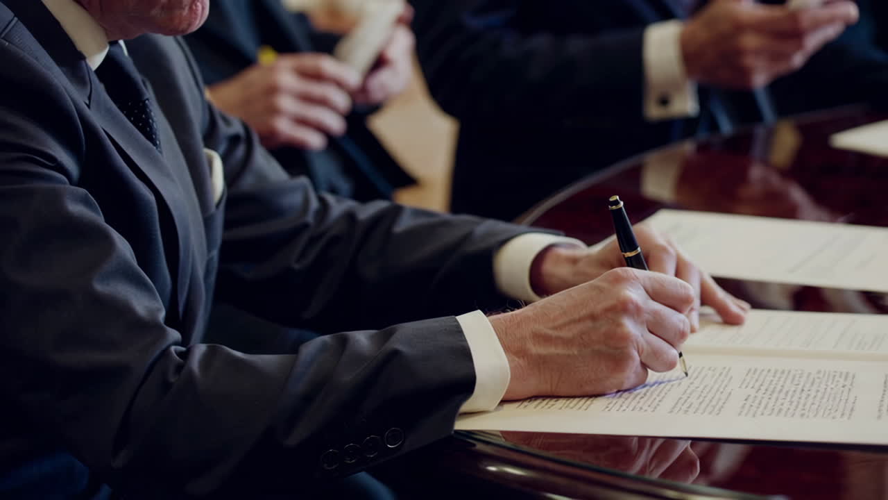 Formal Meeting and Signing Ceremony