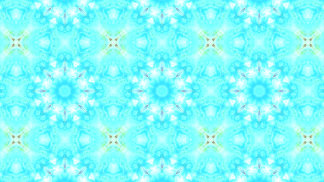 추상적인 페인트,, 잉크, 부드러운 개념, 대칭적인 패턴, 장식적 인 장식, 카레도스코프 운동, 기하학적 인 원 및 별 모양.