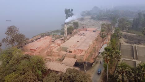 the brick industry developed around the alluvial soil along the ganga river