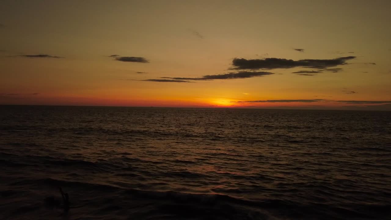 Sunset over the Ocean
