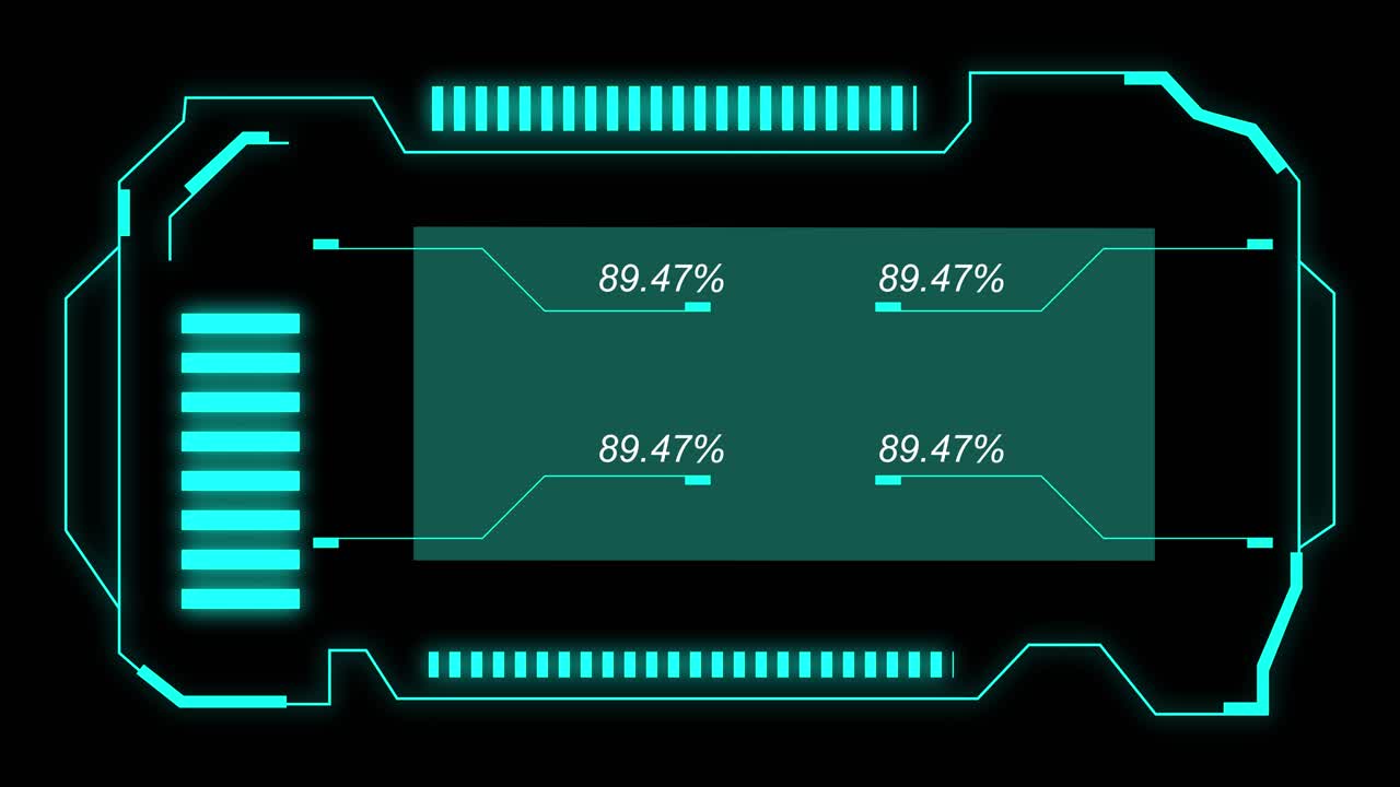 Futuristic HUD Display