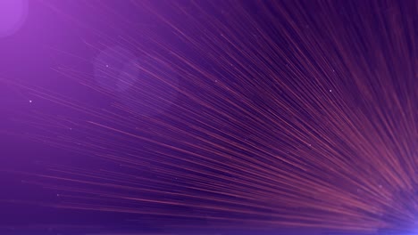 exploding light on purple background