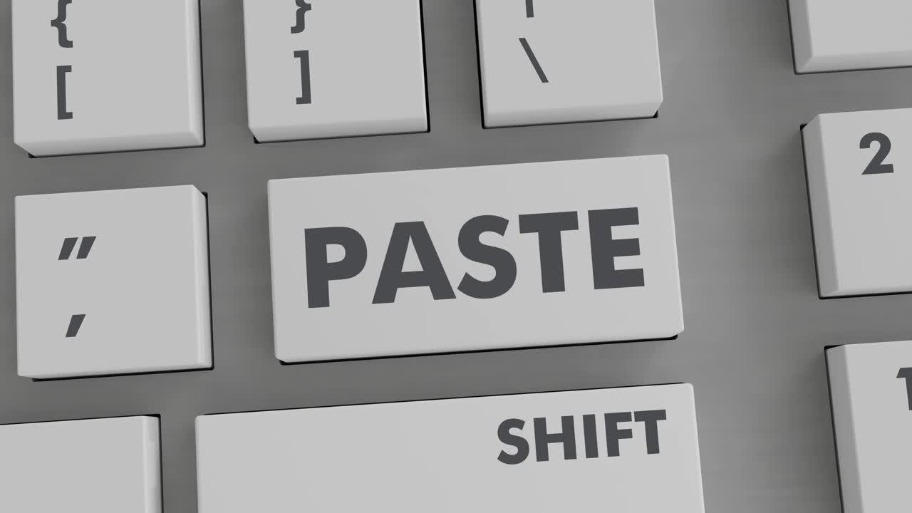 Stisknutí tlačítka VLOŽIT na klávesnici