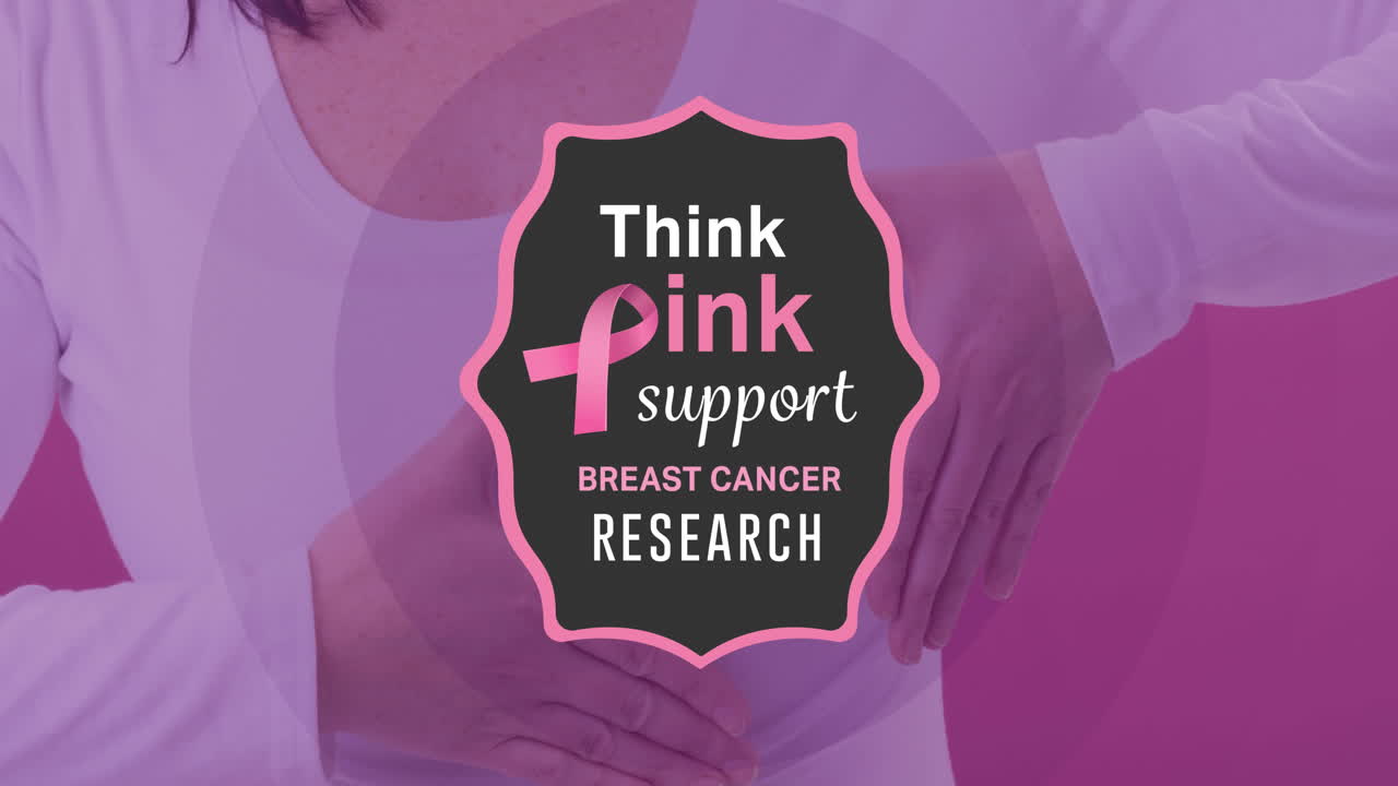 백인 여성에 대한 유방암 인식 텍스트의 애니메이션