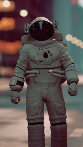 astronaut in space suit