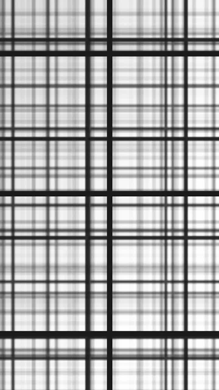 Black and White Plaid Pattern