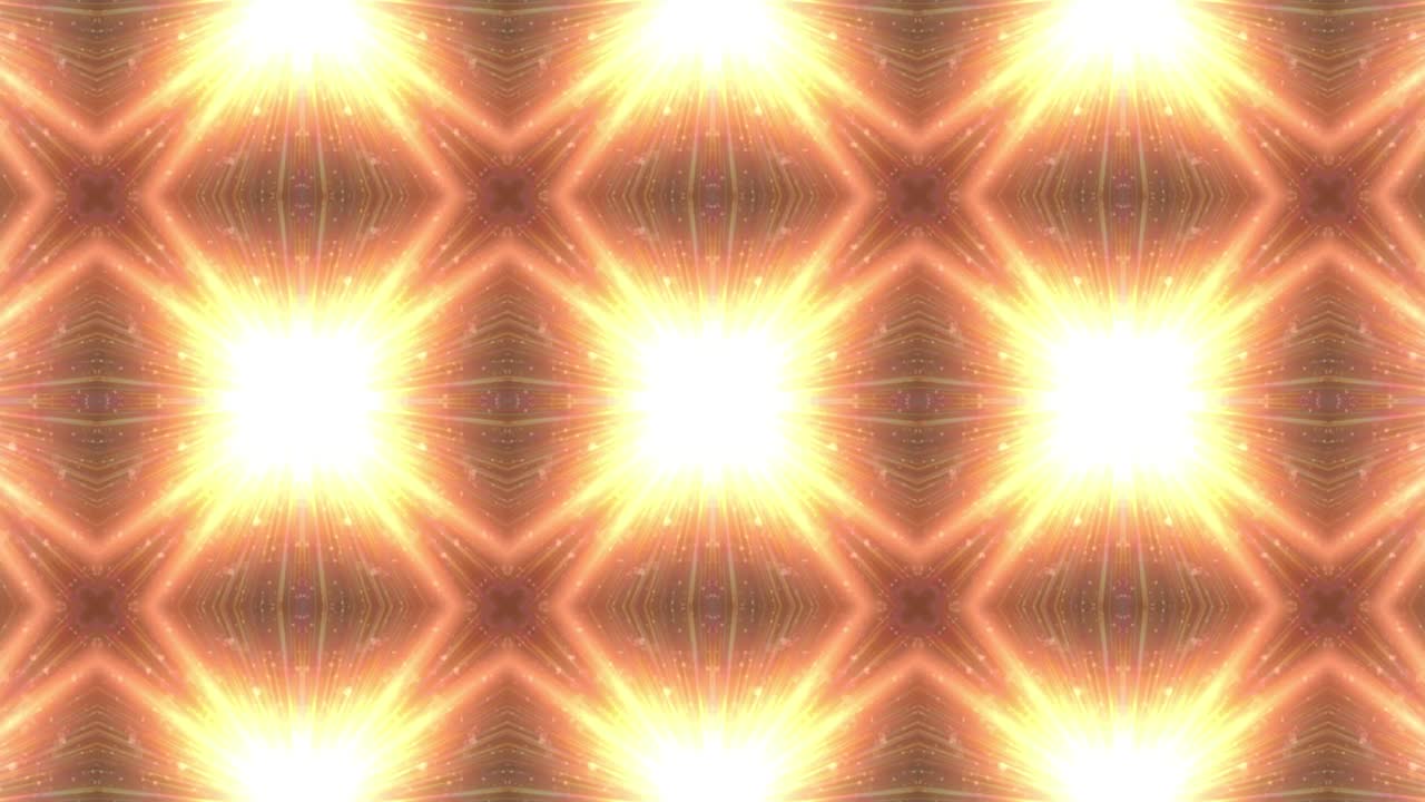 Ultra Music Festival Kaleidoscope box background Hypnotic box stage visual loop wall colorful motion background Disco spectrum light concert spot bulb Abstract box multicolored motion graphic box wall
