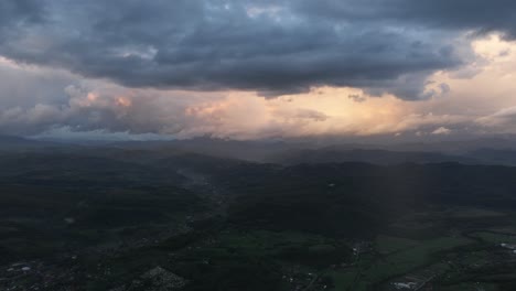breathtaking hyperlapse of fast moving clouds