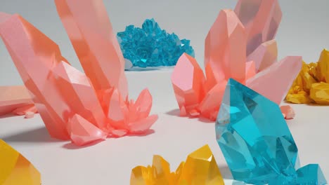 Colorful Crystal Still Life