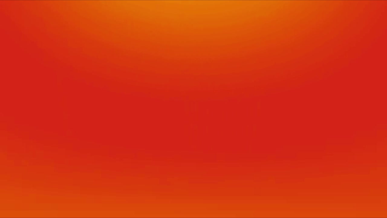 Abstract Motion Background with Pulsing Orange and Red Light