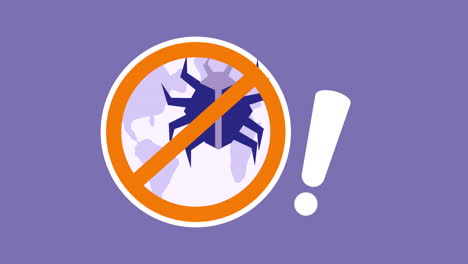ataque de virus araña en la seguridad cibernética del planeta