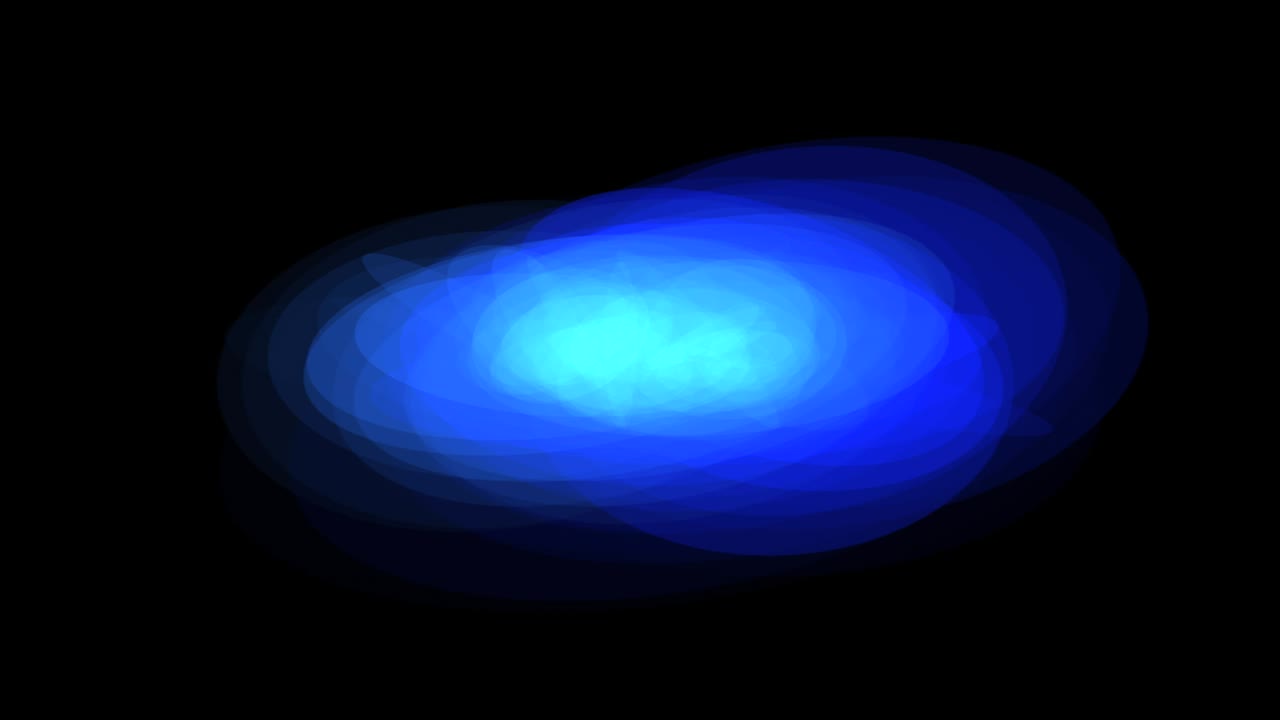 fondo negro con círculos móviles