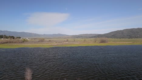 lake henshaw, reservoir in palomar mountain, california, usa