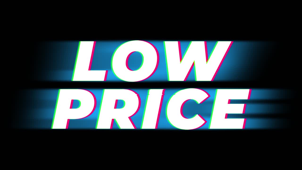 Low Price Promotion Graphic Design