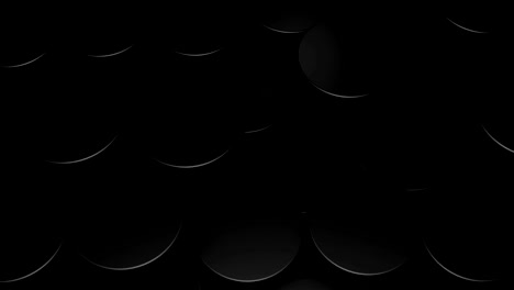 abstract cylindrical geometric black surfaces in virtual space