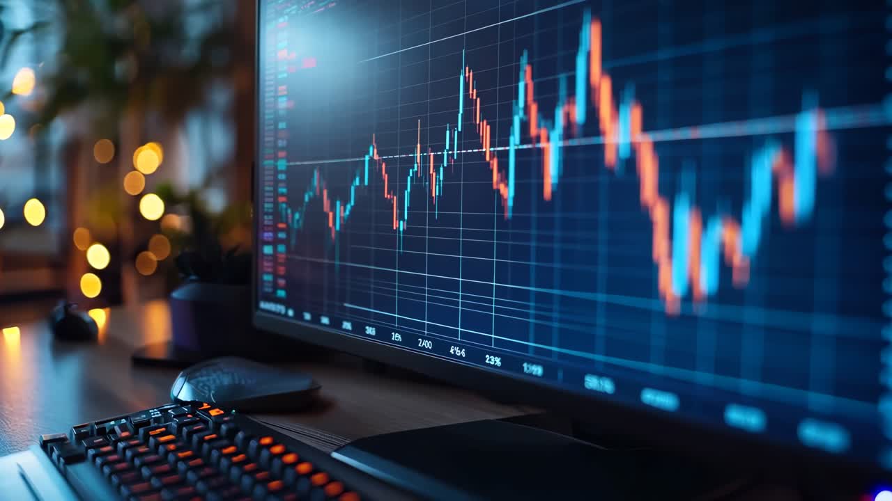 un monitor de computadora sentado encima de un escritorio de madera