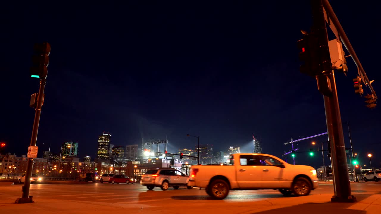 Traffic Flow in Denver Downtown