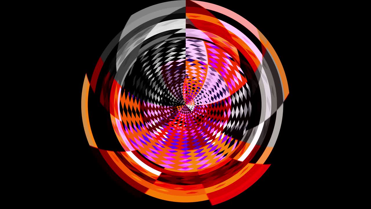 creativo cuadrado geométrico de alta tecnología