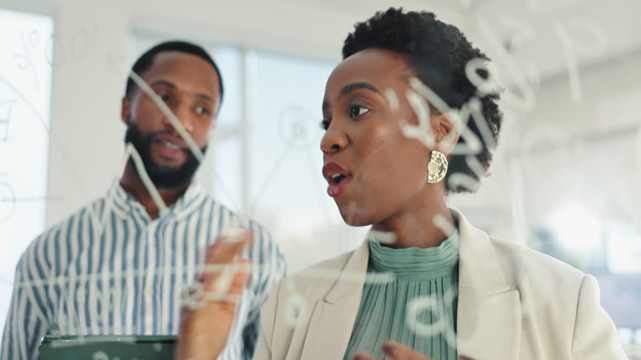 Business professionals planning and collaborating