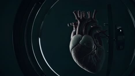 3d model of a human heart