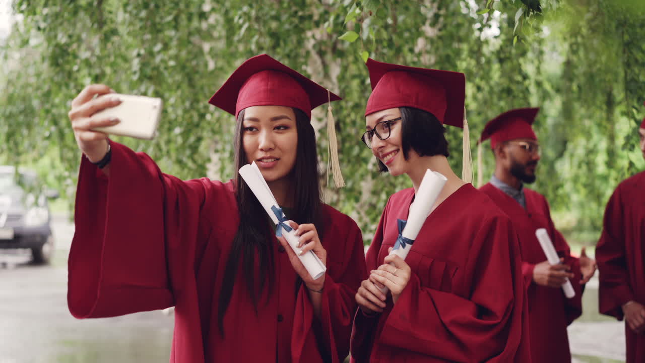 Graduation Selfie with Friends