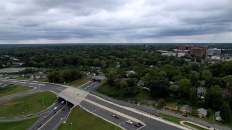 Business-Interchange-I40-In-Winston-Salem-North-Carolina,-North-Carolina