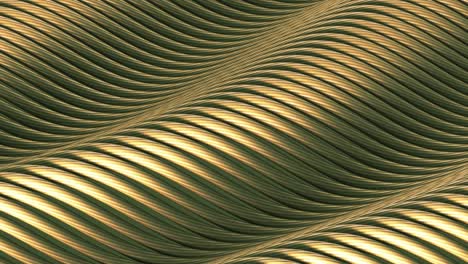 bucle de ondas de rayas de colores