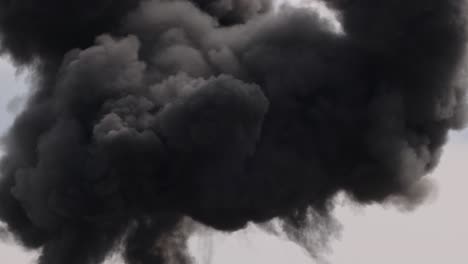 massive smoke cloud