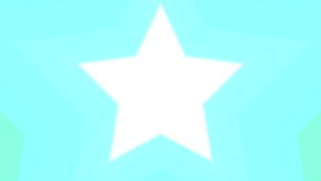 colorful star background loop