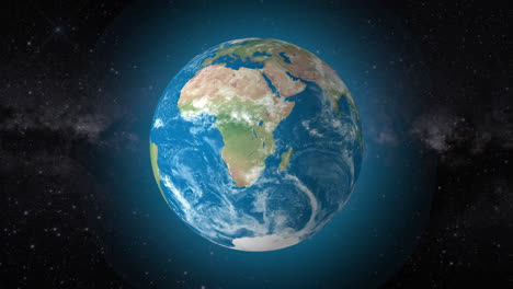 fondo de video cinematográfico muestra un globo terrestre realista girando, haciendo zoom en el país de zambia | fondo de video realista de la tierra girando y haciéndole zoom en la república de zambia país en 4k