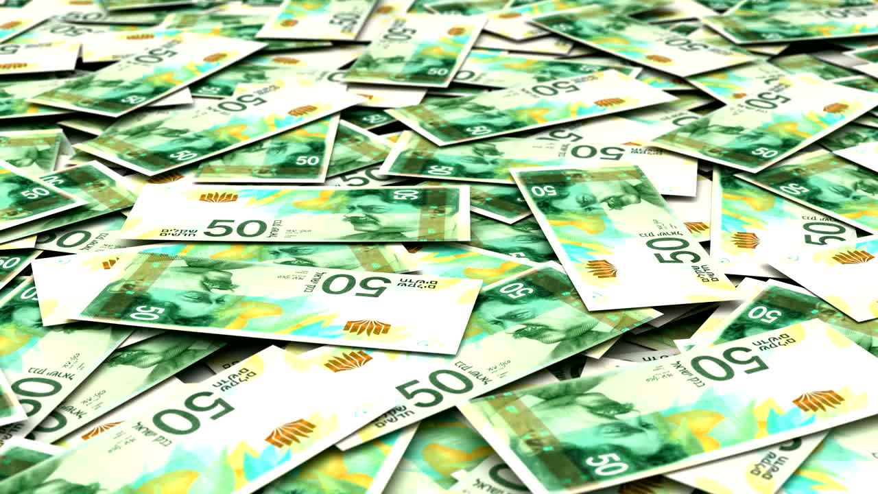 pila de nuevo shekel israelí