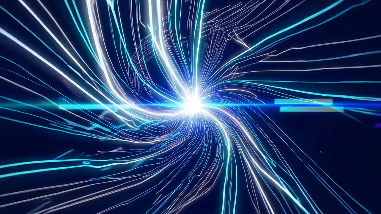 Abstracto Túnel futurista