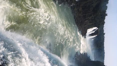 Flussschlucht-Am-Iguacu-Fluss,-In-Brasilien-Argentinien-Grenze