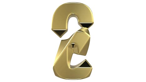 transformation of the "2" digit into the "6" digit and reverse