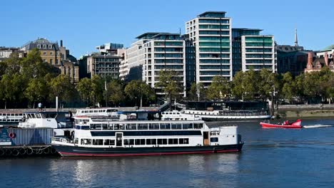 thames rockets, southbank, london, united kingdom