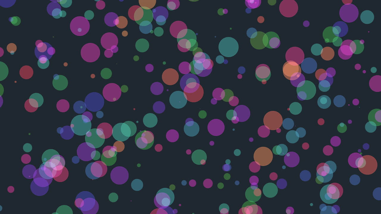 Colorful dots in various hues like red, blue, green, and yellow form a vibrant circular pattern against a dark backdrop, creating an eye-catching design suitable for diverse applications