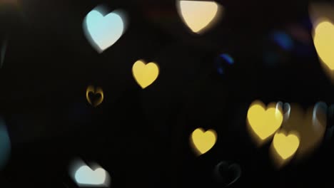corazones borrosos abstractos