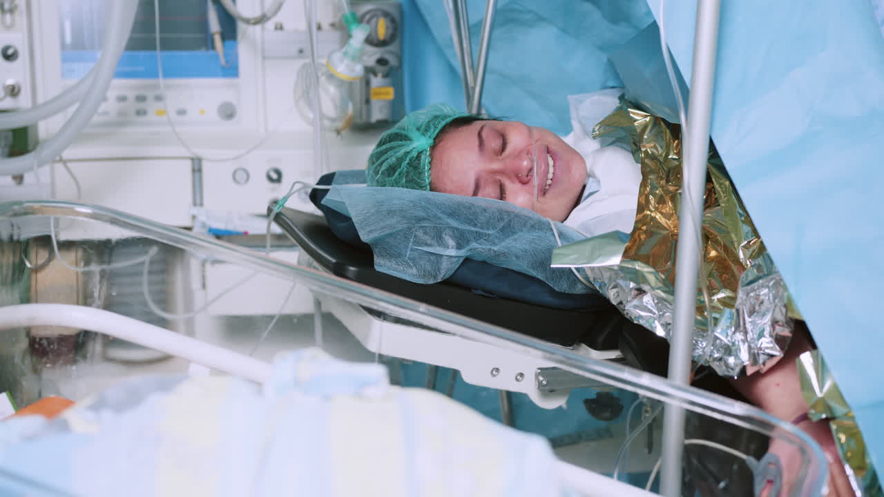 paciente en la sala de operaciones