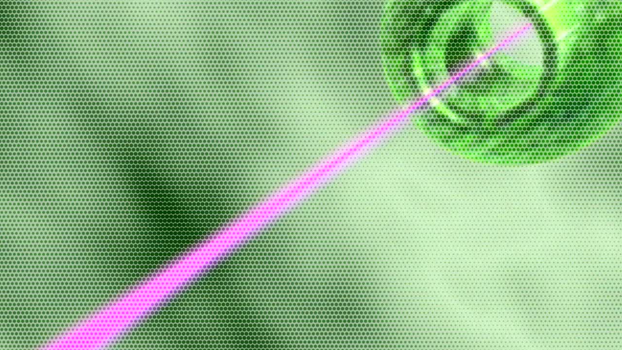 fondo de movimiento que muestra el punto de vista en primera persona volando a través de túneles digitales abstractos futuristas