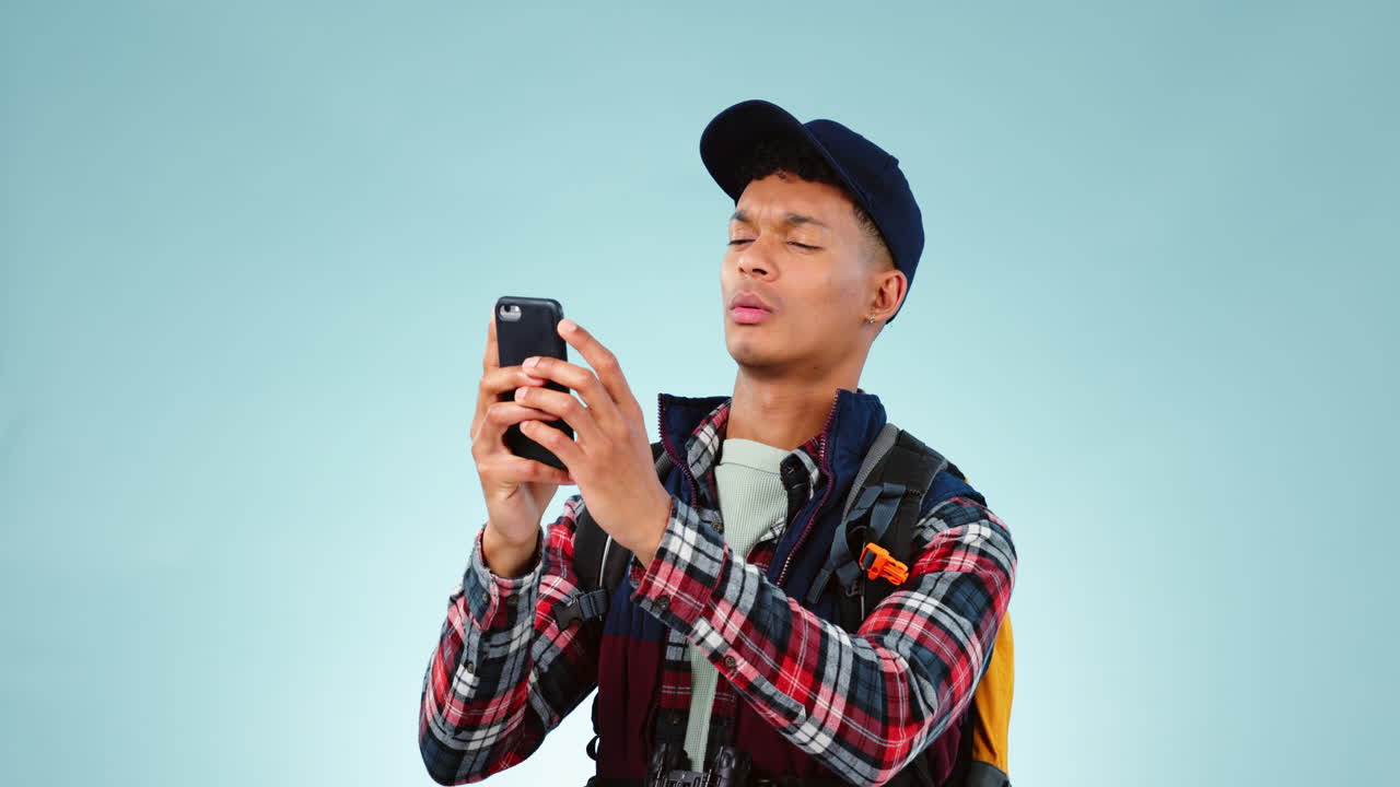 잃어버린, 여행과 스마트폰을 가진 남자