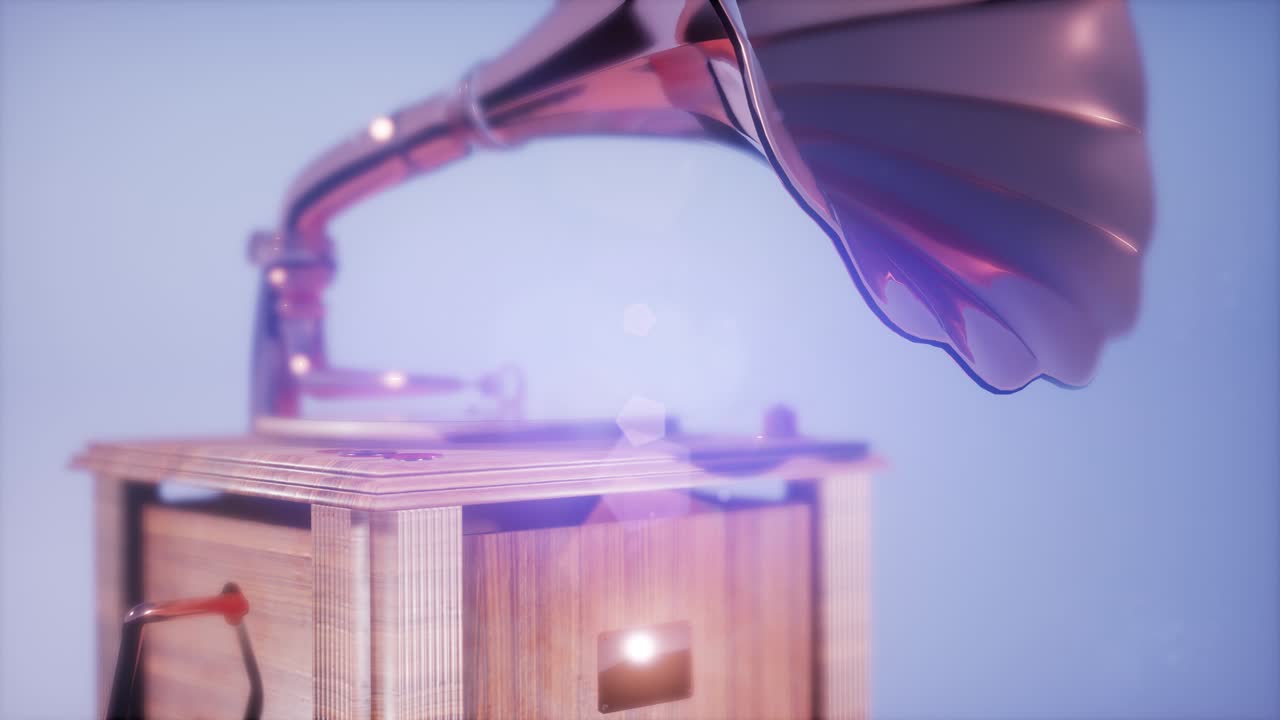 Gramófono de época