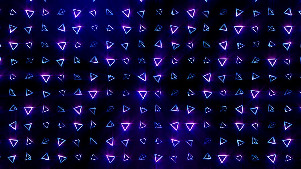 Geometric pyramid pattern. Pyramid dancing. Business symbol loop animation. Business network design.