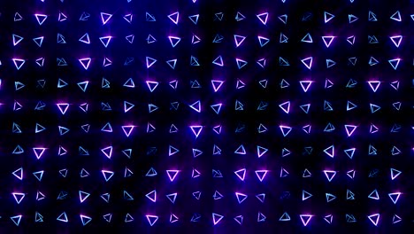 geometric pyramid pattern. pyramid dancing. business symbol loop animation. business network design.