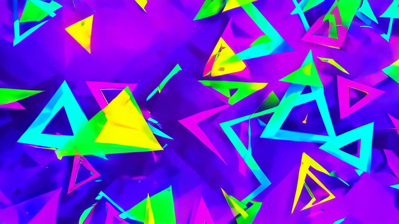 patrón de triángulos geométricos abstractos