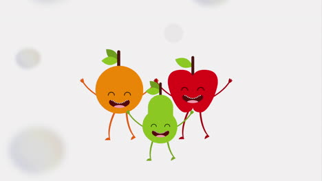 cartoon fruits