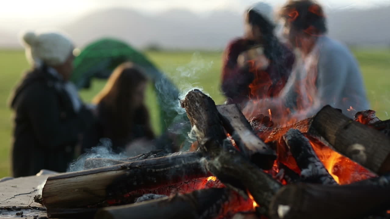 It's not a campsite without the fire