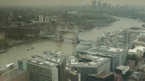 tower bridge from shard 4k 0
